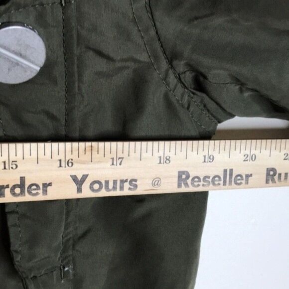 Sly military spirit of freedom parkas zip and buckle up jacket size medium - Picture 9 of 14